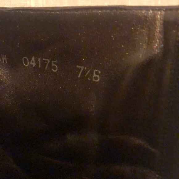 Stuart Weitzman Croco Print Heel Short Boots 7.5 - Picture 5 of 8